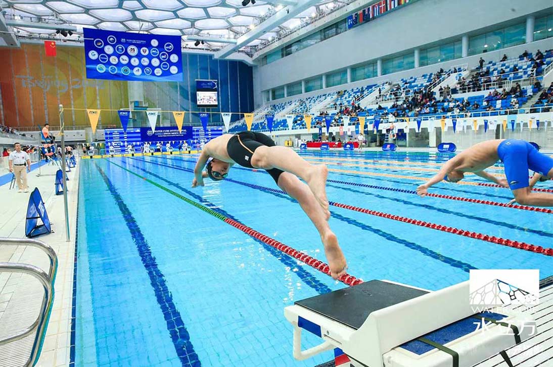 水立方国际青少年游泳赛